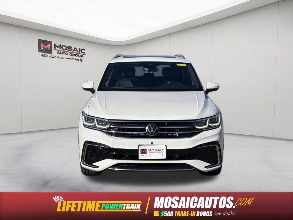 Used 2022 Volkswagen Tiguan SEL R-LINE with VIN 3VV4B7AX1NM019291 for sale in Zumbrota, MN