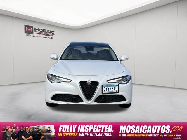 Used 2019 Alfa Romeo Giulia Ti Lusso with VIN ZARFANBN2K7610110 for sale in Zumbrota, Minnesota