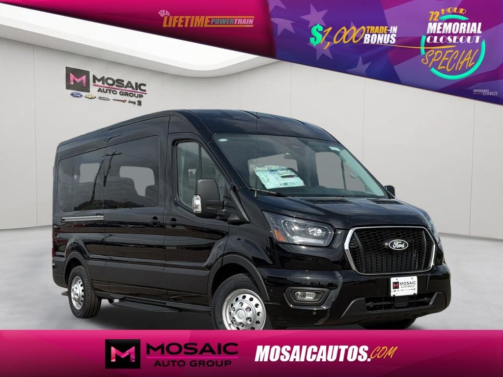 2026 Ford Transit 350 XL Med Roof Sliding Pass. 148 AWD's photo