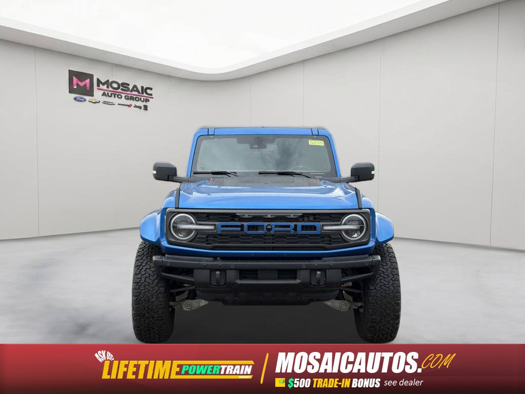 Used 2025 Ford Bronco 4-Door Raptor with VIN 1FMEE0RR3SLB05069 for sale in Zumbrota, Minnesota