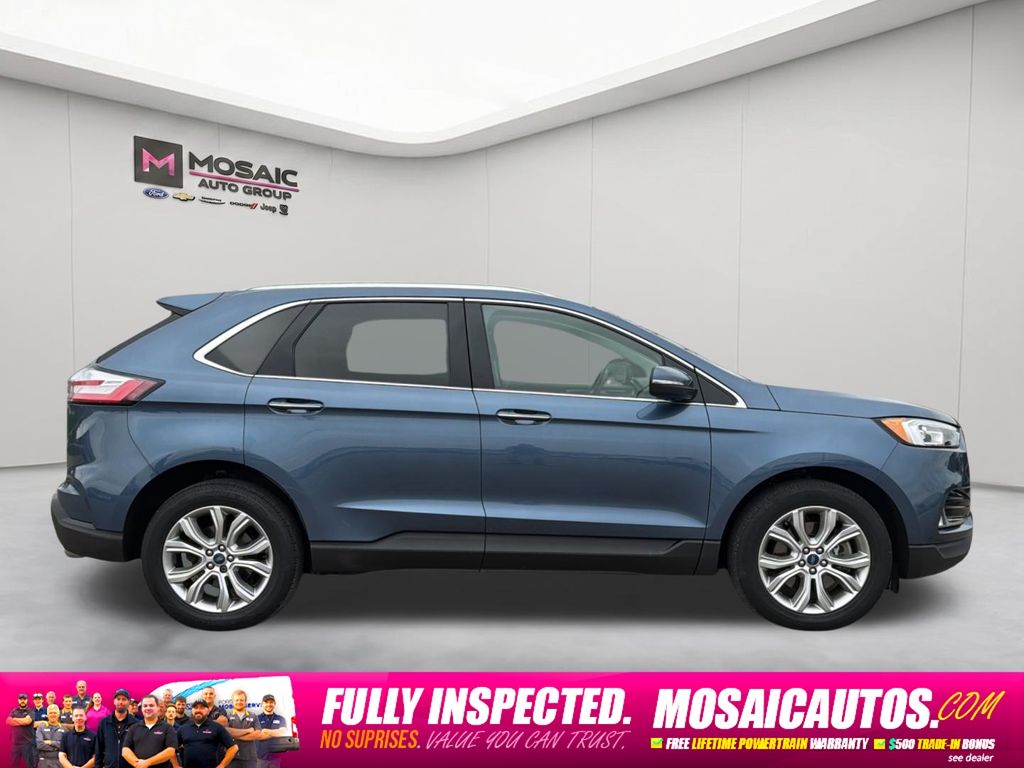 Used 2019 Ford Edge Titanium with VIN 2FMPK4K96KBB62711 for sale in Zumbrota, Minnesota