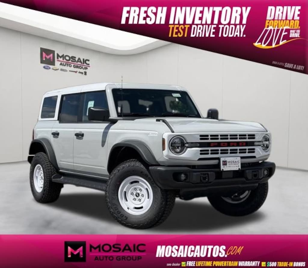 New 2026 Ford Bronco Heritage Edition SUV