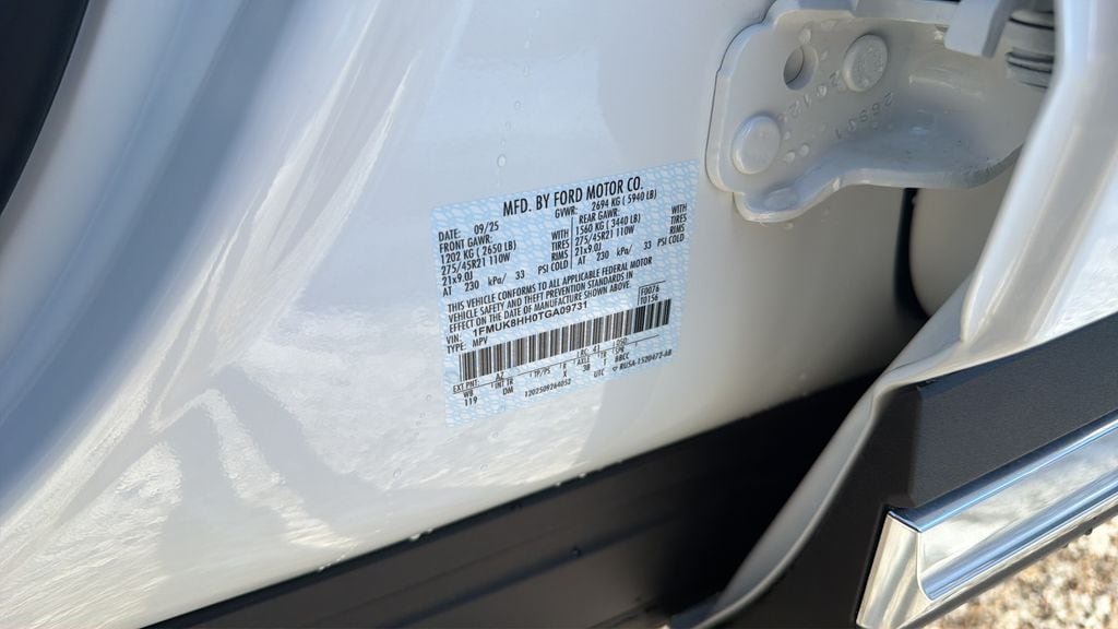 2026 Ford Explorer Platinum - Photo 43