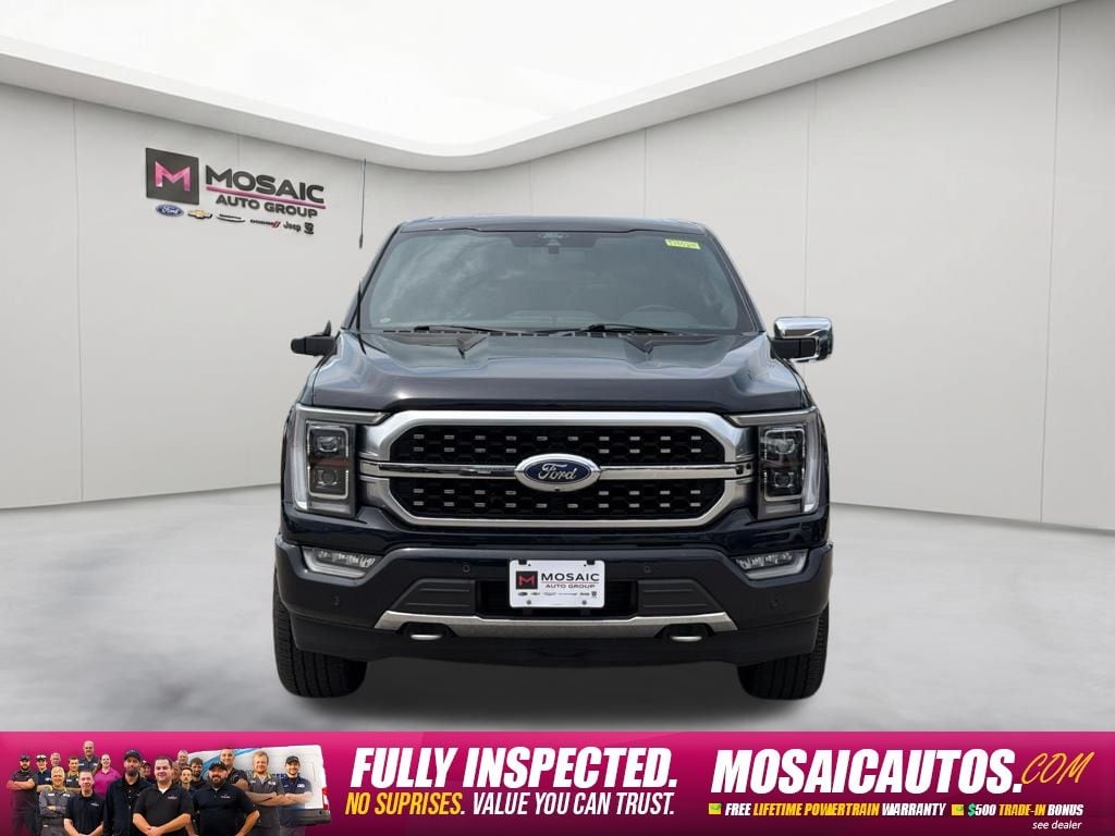 Used 2021 Ford F-150 Platinum with VIN 1FTFW1E89MFC80775 for sale in Zumbrota, Minnesota