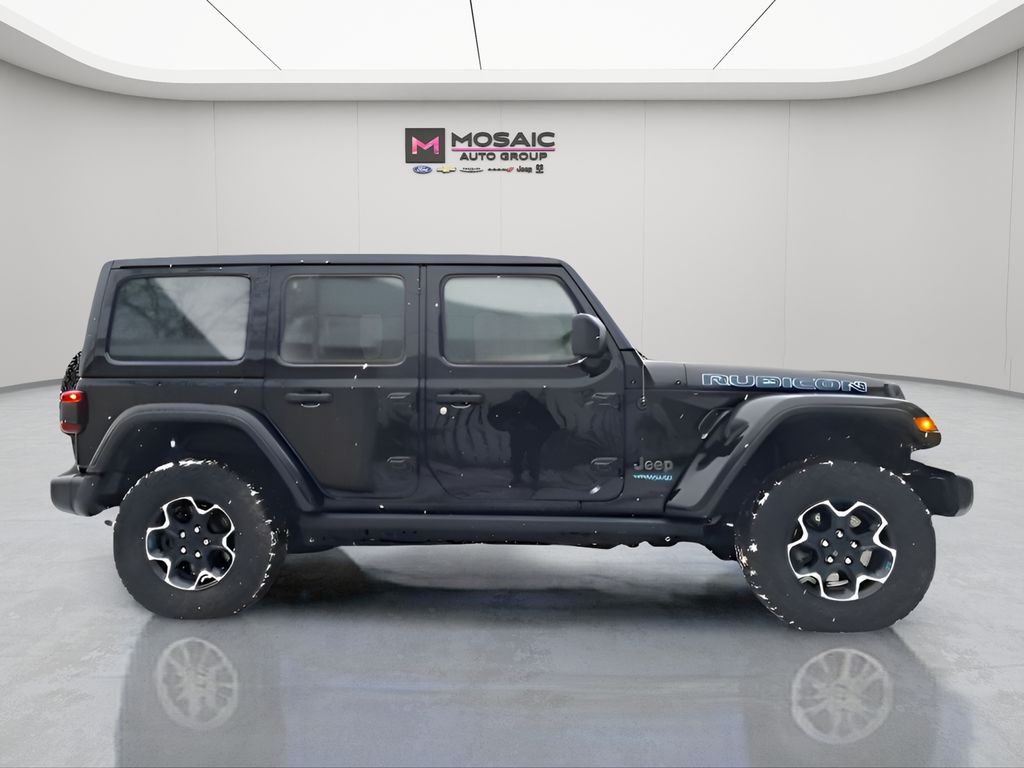Used 2022 Jeep Wrangler Unlimited Rubicon 4XE with VIN 1C4JJXR60NW228277 for sale in Zumbrota, Minnesota