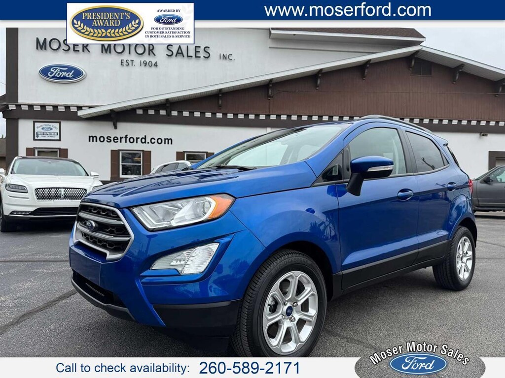 Used 2021 Ford EcoSport SE FWD SUV
