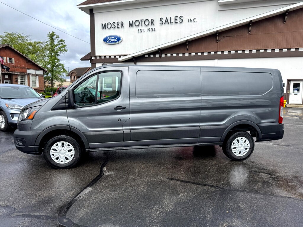 Used 2023 Ford E-Transit Cargo Van T-350 Low Roof 148 Wheelbase Van Low Roof Van