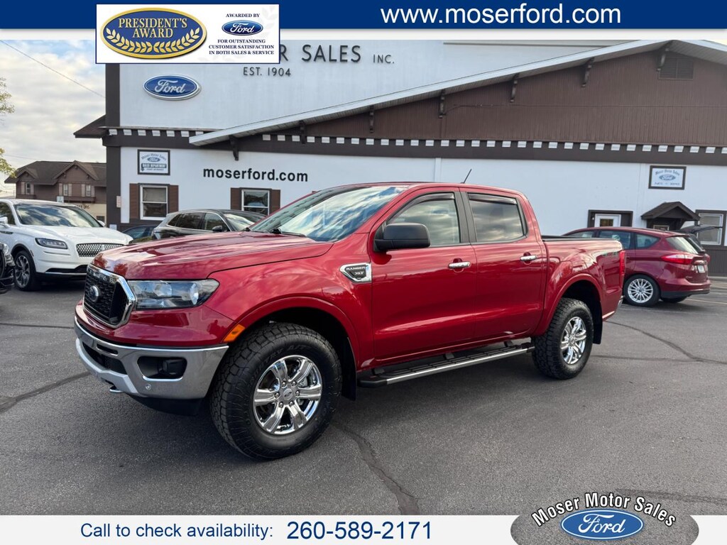 Used 2020 Ford Ranger XLT 4WD Supercrew 5 Box Truck SuperCrew