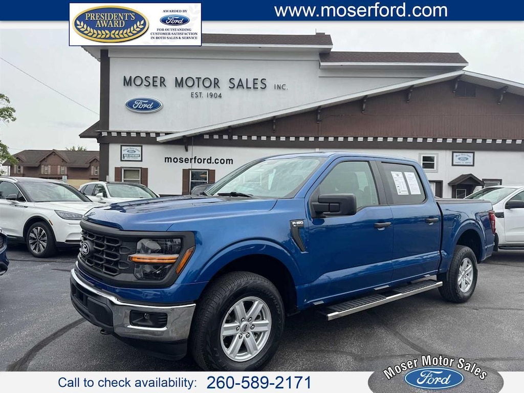 Used 2024 Ford F-150 XL 4WD Supercrew 5.5 Box Truck SuperCrew Cab