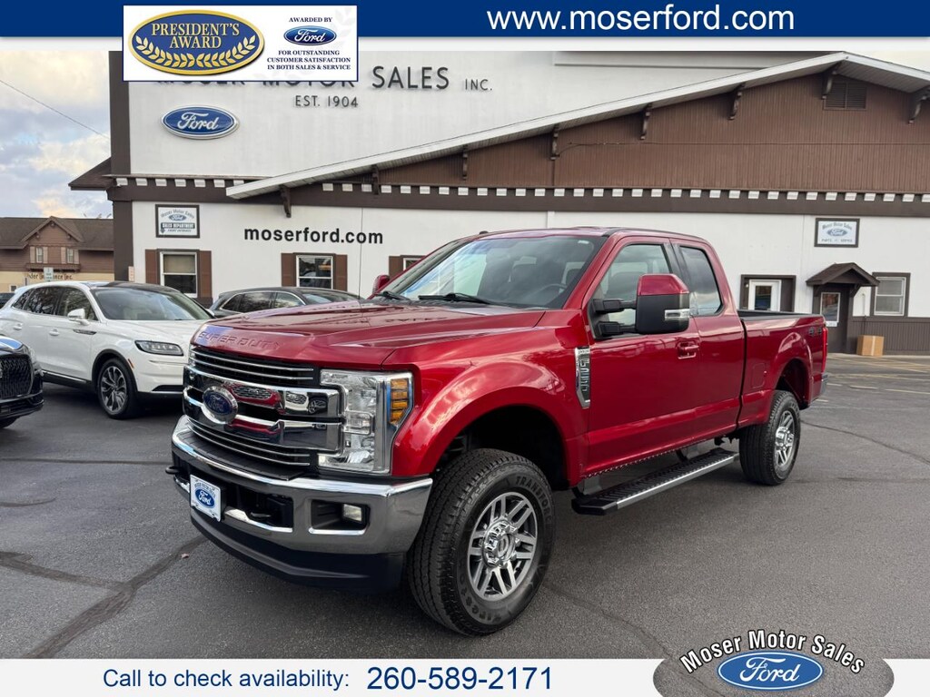 Used 2018 Ford Super Duty F-250 SRW Lariat 4WD Supercab 6.75 Box Truck Super Cab