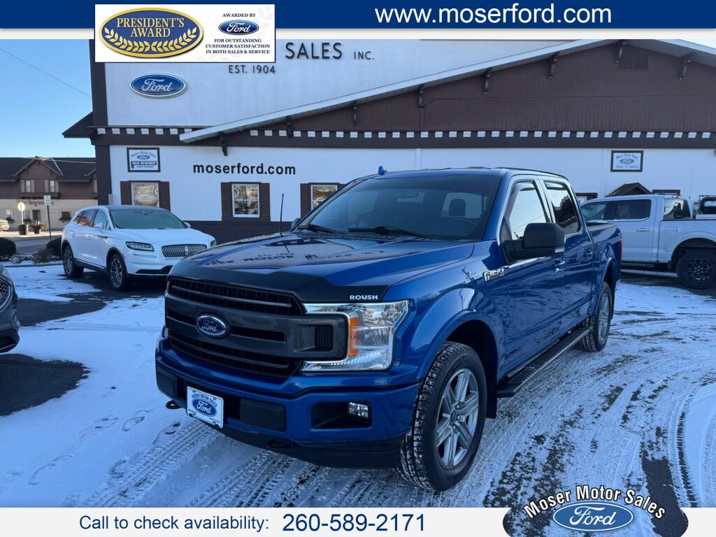 Used 2018 Ford F-150 XLT 4WD Supercrew 5.5 Box Truck SuperCrew Cab