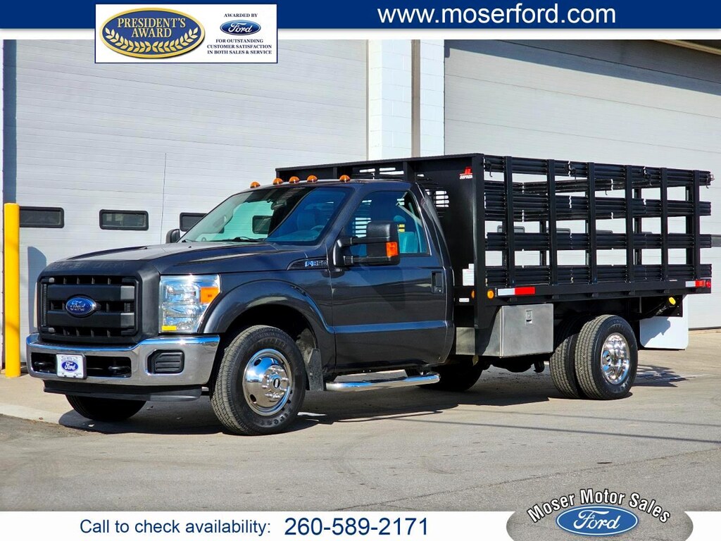 Used 2015 Ford Super Duty F-350 DRW 2WD Reg Cab 165 WB 84 CA XLT Truck Regular Cab