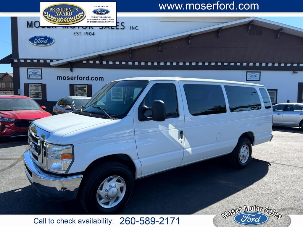 Used 2014 Ford Econoline Wagon E-350 Super Duty Ext XLT Wagon Extended Wagon