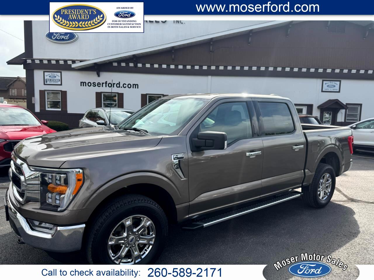 2022 Ford F-150 XLT 4WD Supercrew 5.5 Box Truck SuperCrew Cab