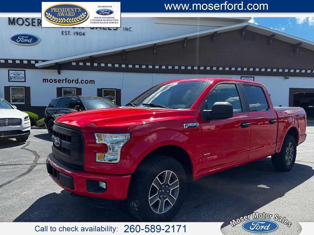 Used 2016 Ford F-150 4WD Supercrew 145 XLT Truck SuperCrew Cab