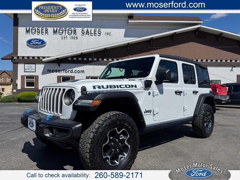 Used 2023 Jeep Wrangler 4xe Rubicon 4x4 SUV