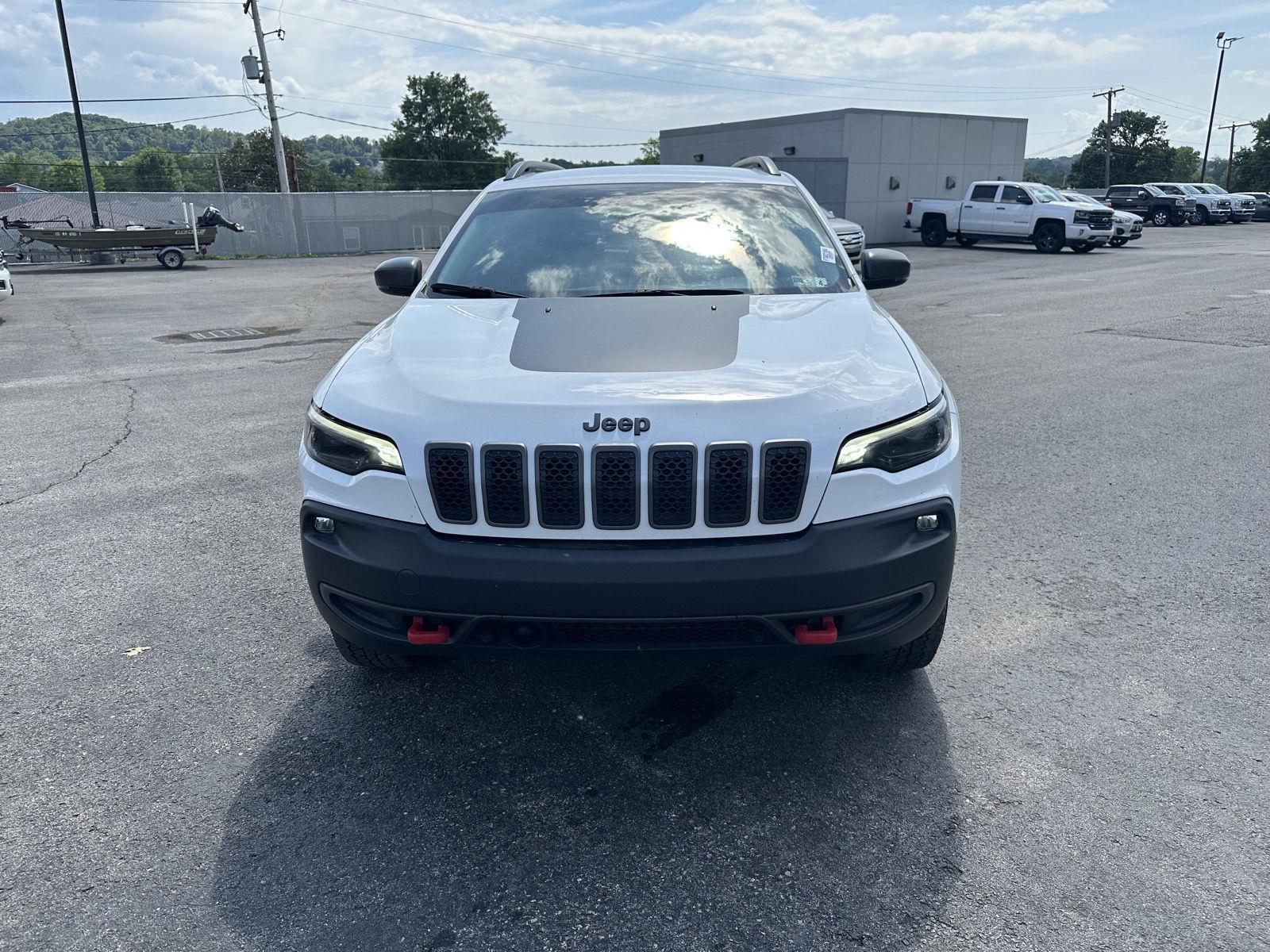 Used 2021 Jeep Cherokee Trailhawk with VIN 1C4PJMBX7MD253313 for sale in Saint Albans, WV