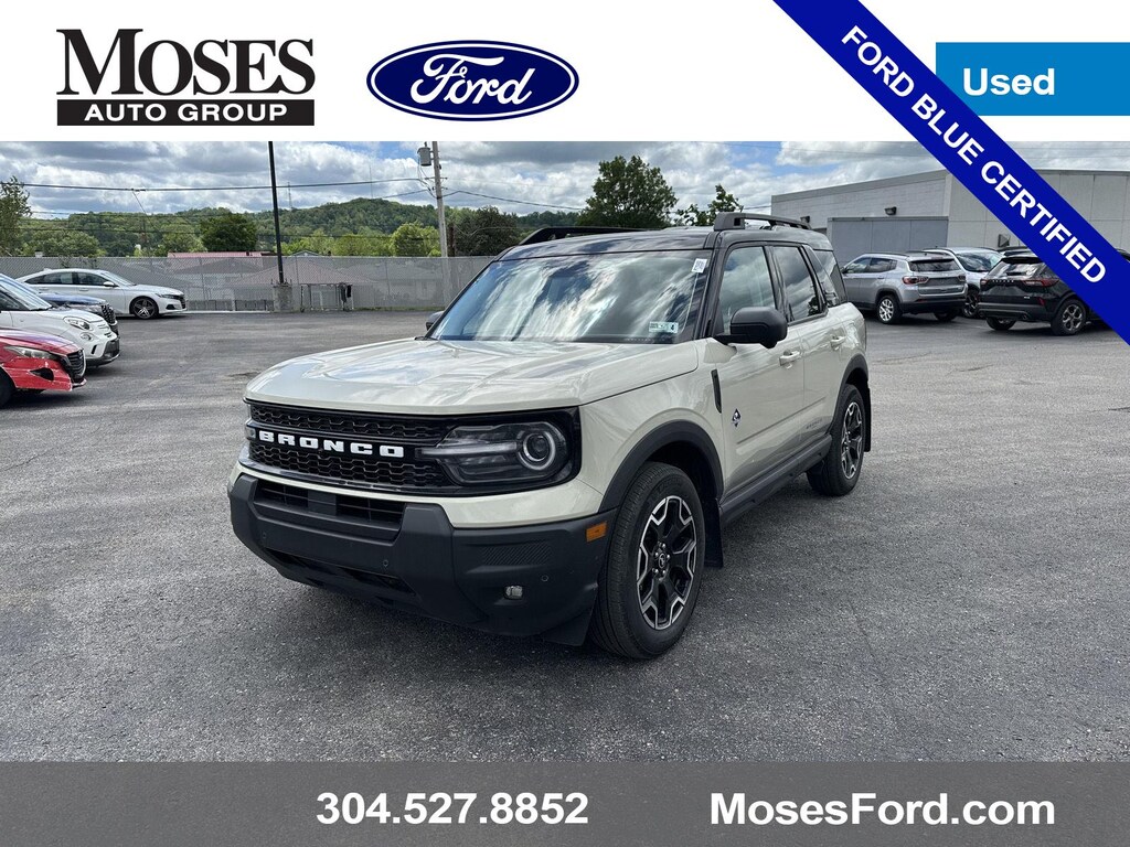 Certified 2025 Ford Bronco Sport Outer Banks SUV