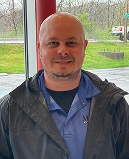 Staff member Dylan Freshour from e8e35a41c86a