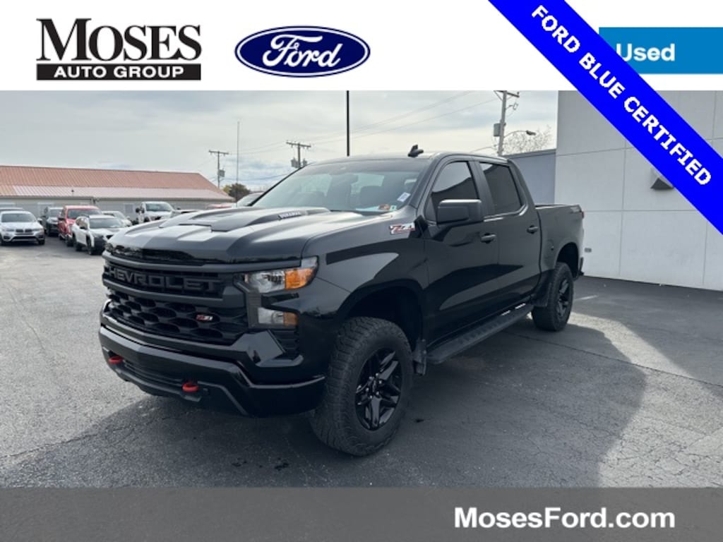 Certified 2025 Chevrolet Silverado 1500 Custom Trail Boss Truck