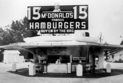 The Original McDonald's, located in Downey, CA