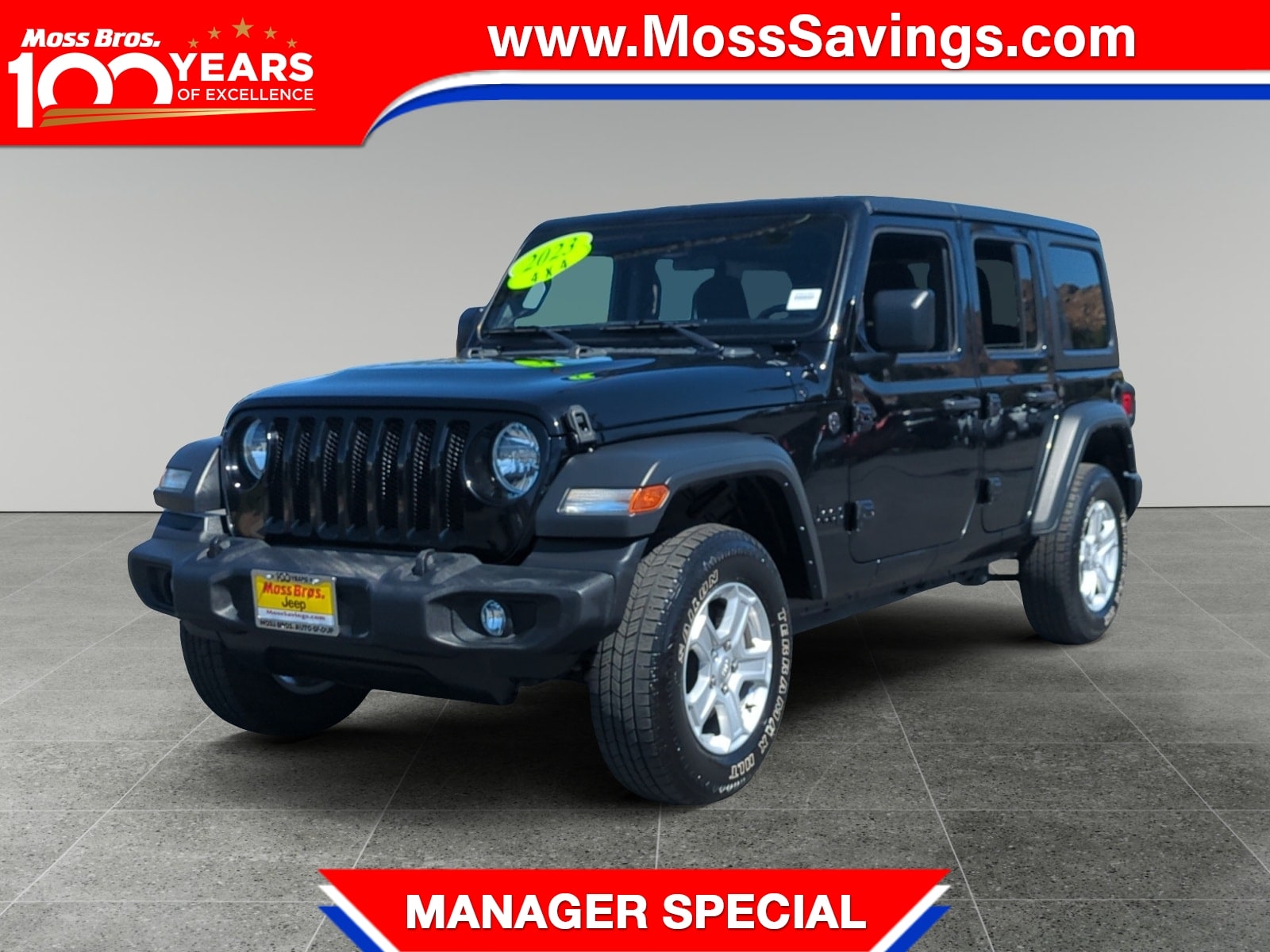 2023 Jeep Wrangler 4-Door Sport S