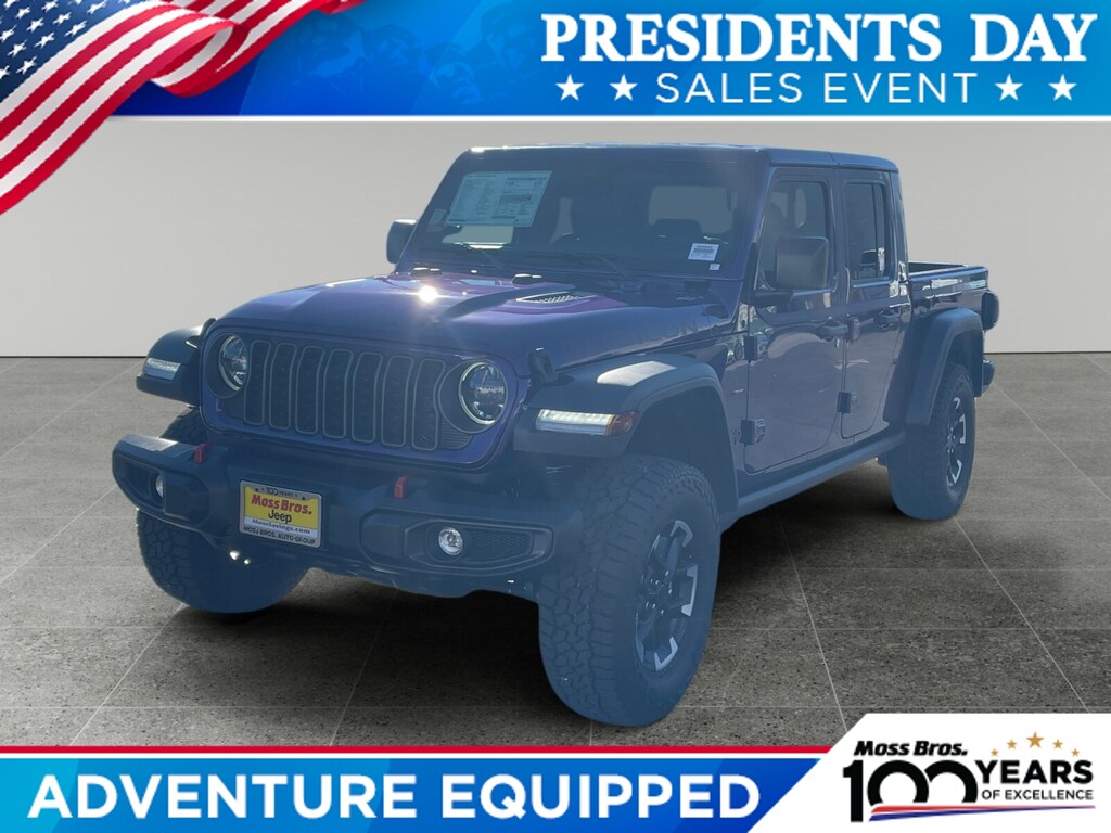 New 2026 Jeep Gladiator Rubicon Pickup