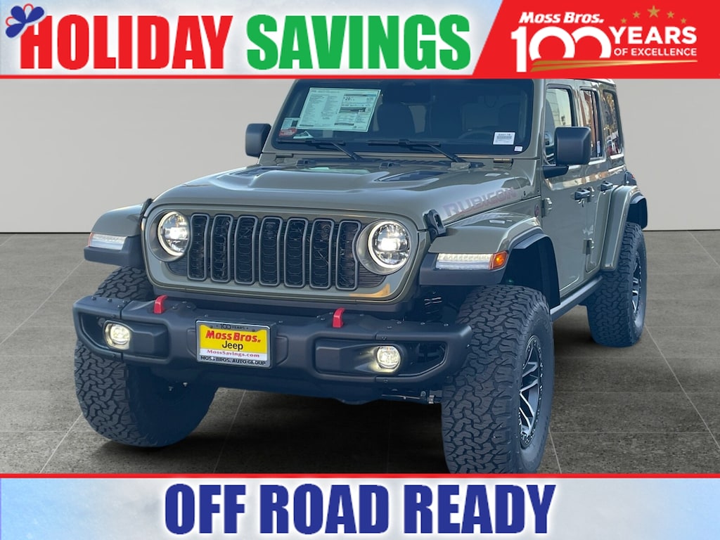 New 2026 Jeep Wrangler Rubicon Sport Utility