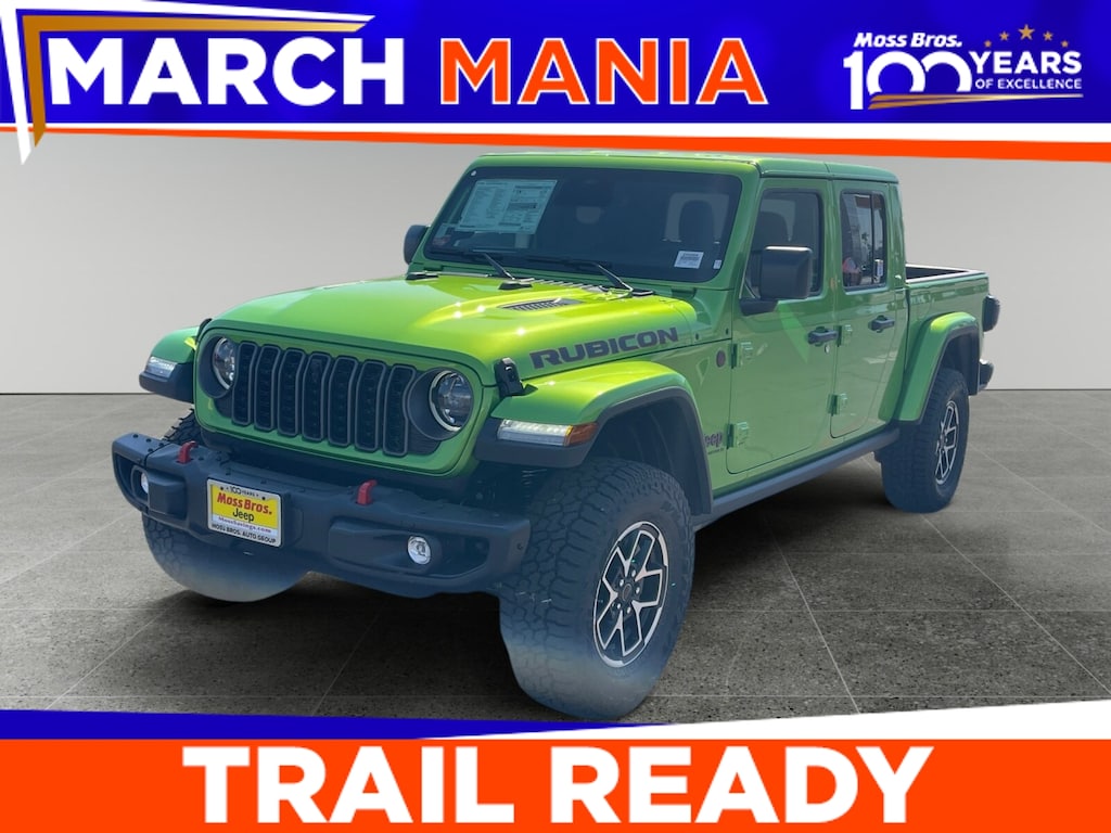 New 2026 Jeep Gladiator Rubicon Pickup