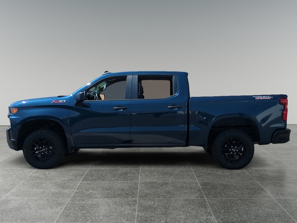 Used 2021 Chevrolet Silverado 1500 Custom Trail Boss Truck Crew Cab