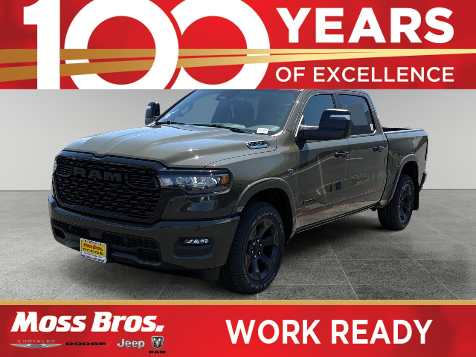 Tank 2027 RAM 1500 Pickup Truck Four-Wheel Drive Automatic