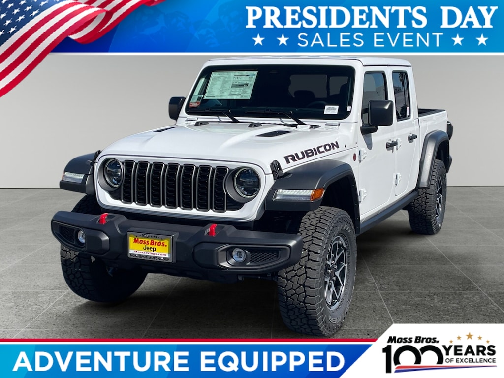 New 2026 Jeep Gladiator Rubicon Pickup