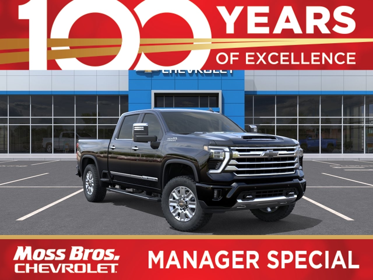 Black 2026 Chevrolet Silverado 2500HD Pickup Truck Four-Wheel Drive Automatic