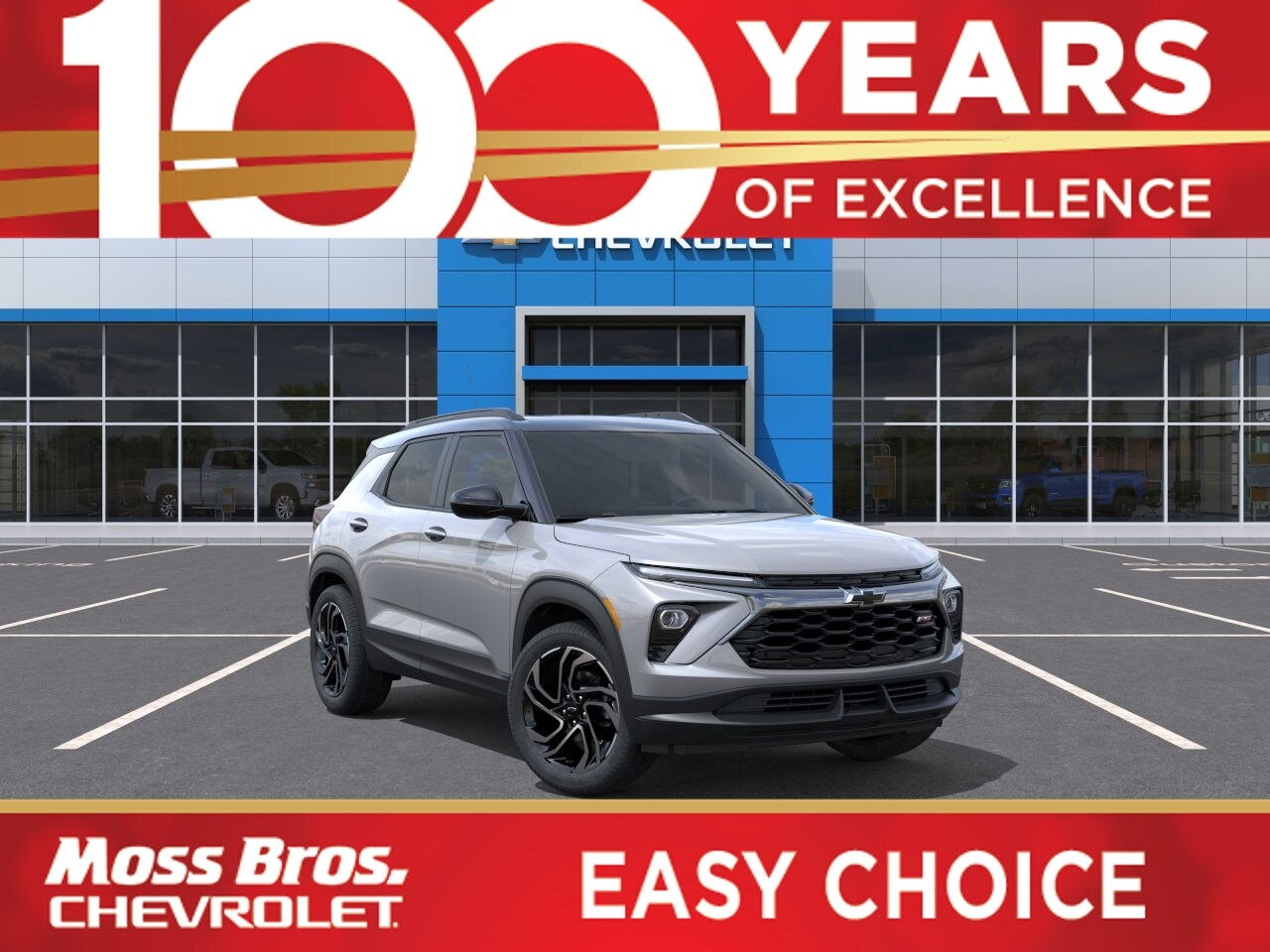 Sterling Gray Metallic 2026 Chevrolet Trailblazer SUV / Crossover Four-Wheel Drive Automatic