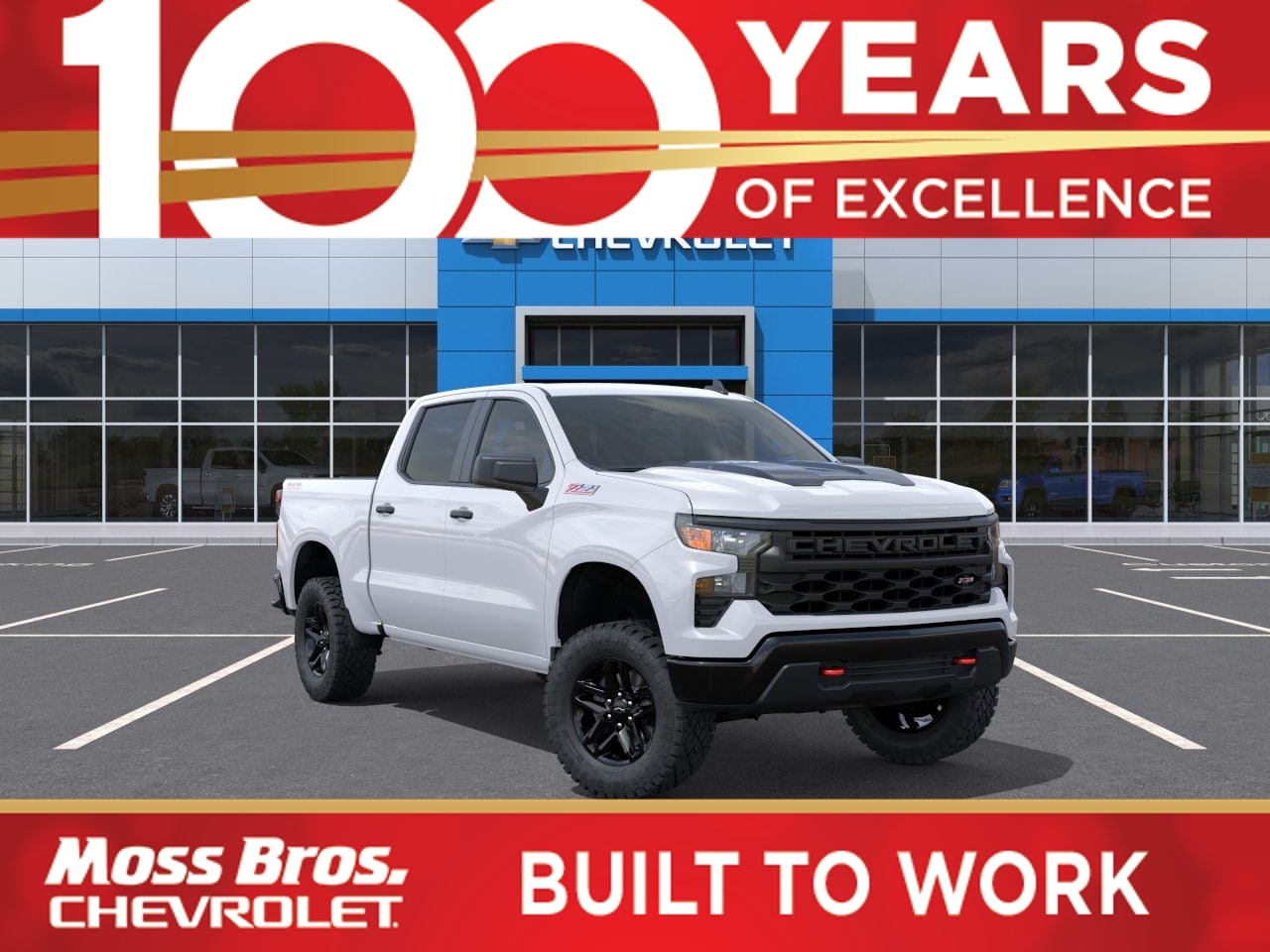 2026 Chevrolet Silverado 1500 Custom Trail Boss 4X4 Crew Cab Short Box's photo