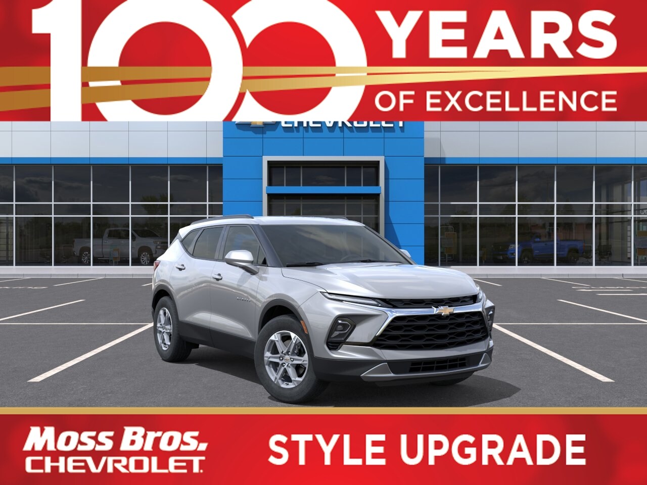 Sterling Gray Metallic 2026 Chevrolet Blazer SUV / Crossover Automatic