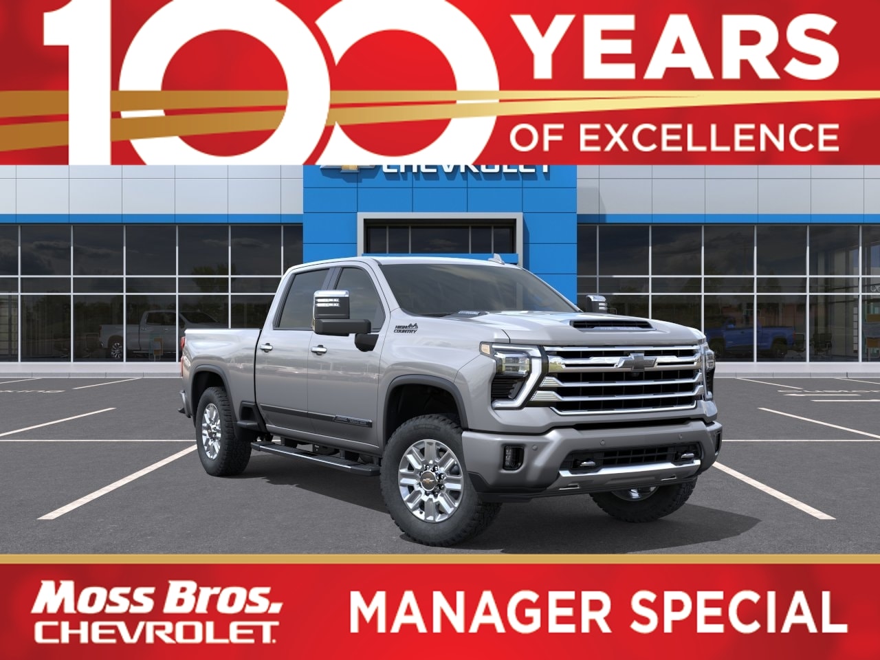 Sterling Gray Metallic 2026 Chevrolet Silverado 2500HD Pickup Truck Four-Wheel Drive Automatic