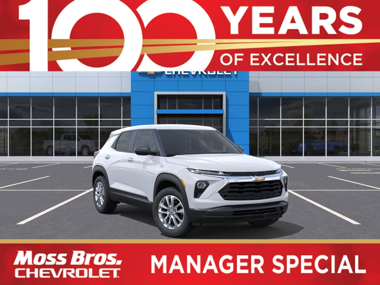 Summit White 2026 Chevrolet Trailblazer SUV / Crossover Front-Wheel Drive Automatic