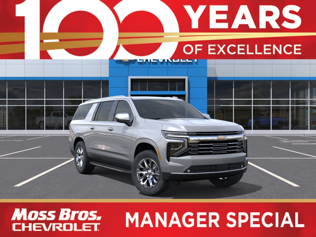 Sterling Gray Metallic 2026 Chevrolet Suburban SUV / Crossover 4X2 Automatic