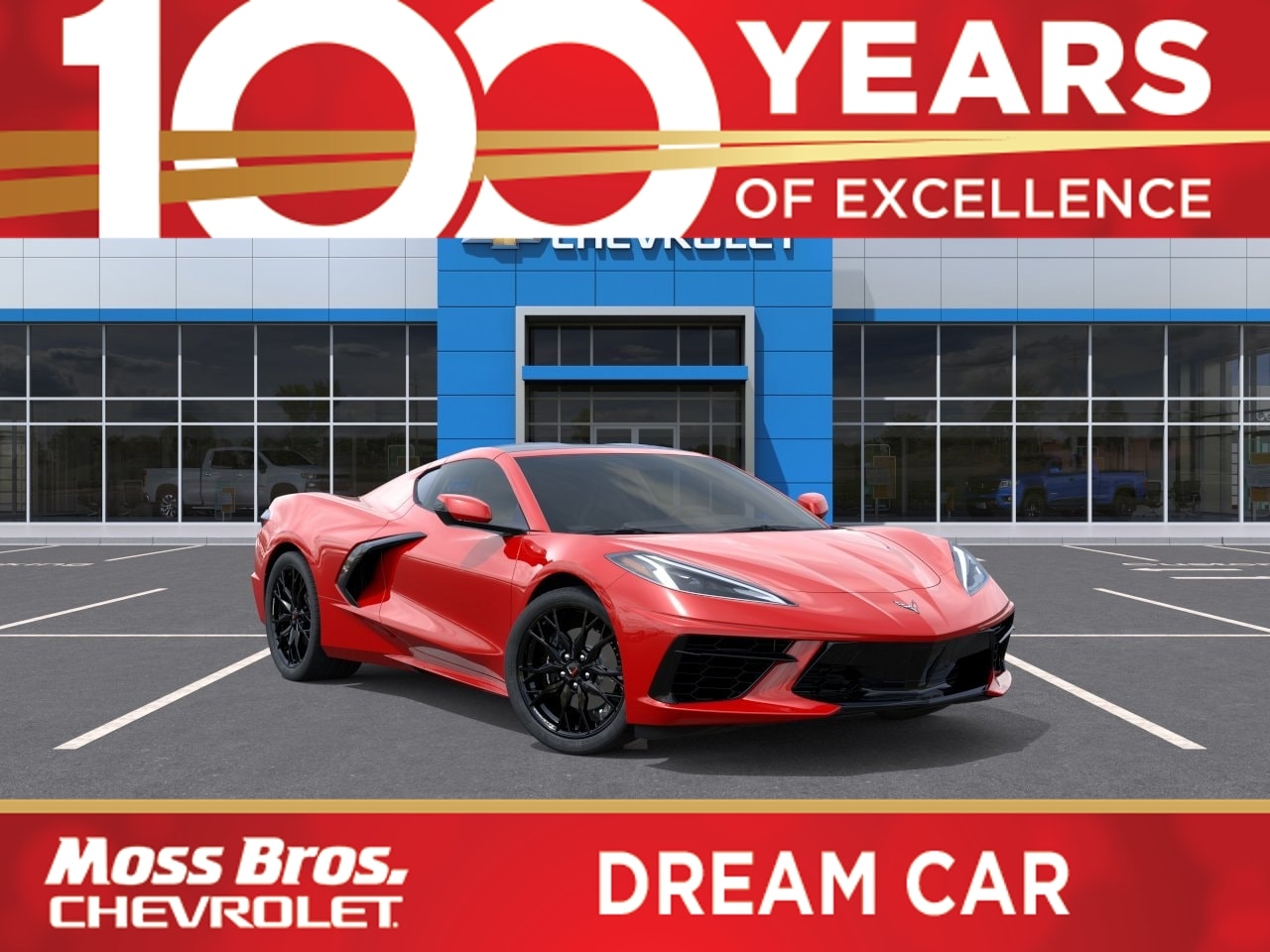 Torch Red 2027 Chevrolet Corvette Coupe Rear-Wheel Drive Automatic
