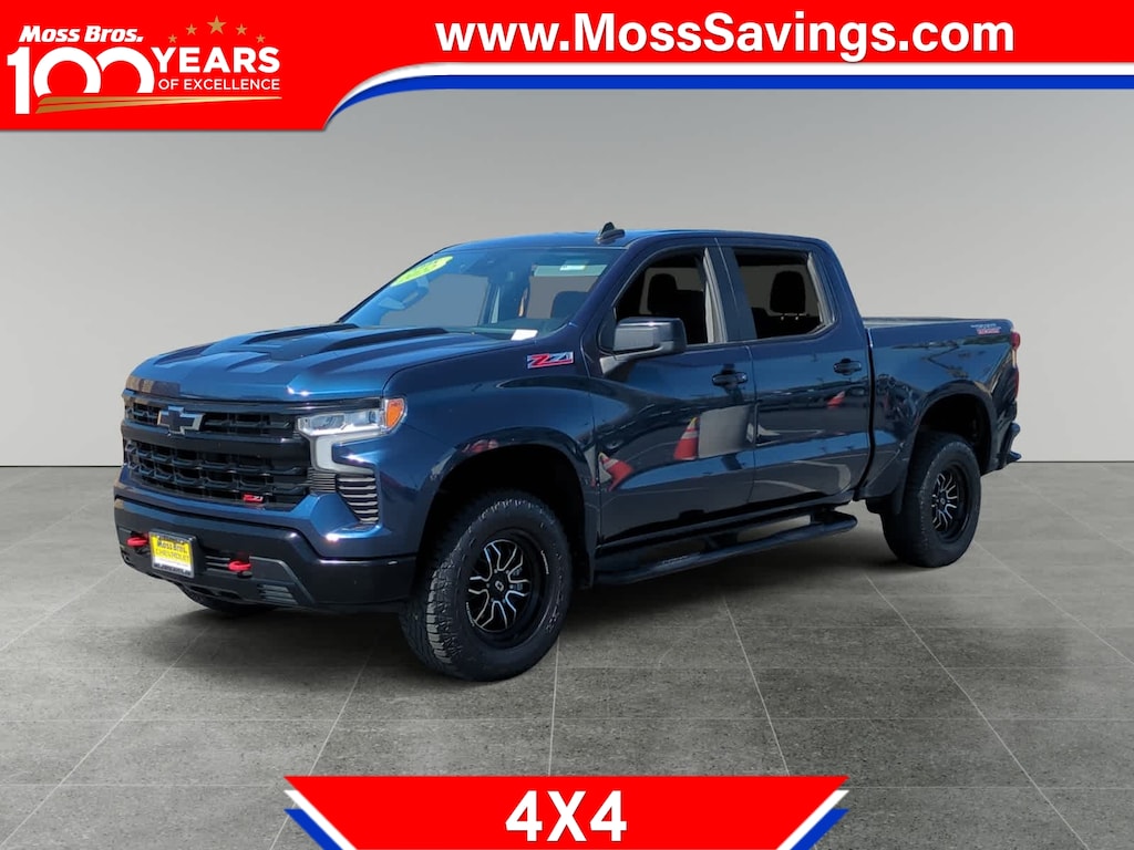 Used 2022 Chevrolet Silverado 1500 LT Trail Boss Truck Crew Cab