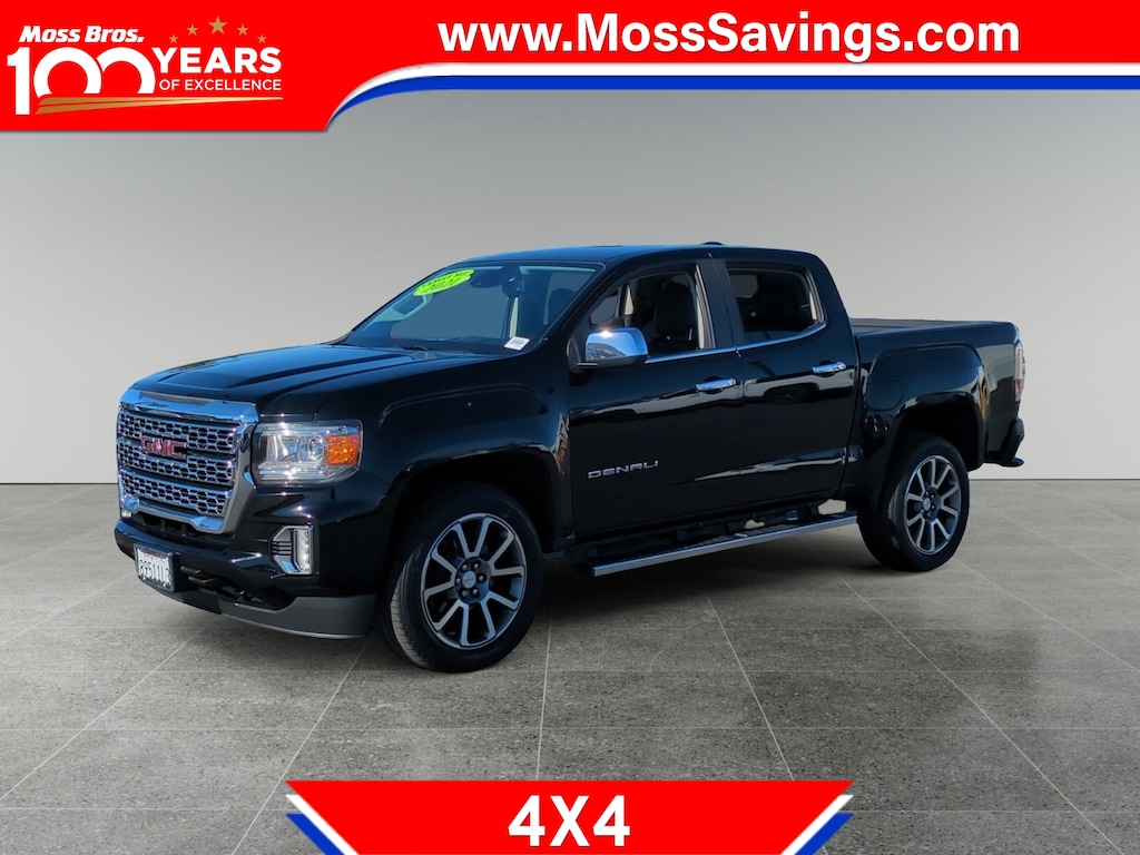 Used 2021 GMC Canyon Denali Truck Crew Cab