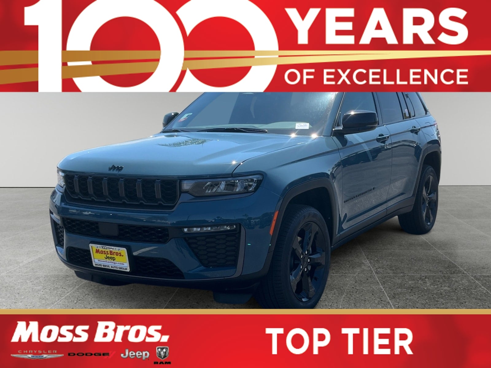 Gray (Steel Blue) 2026 Jeep Grand Cherokee SUV / Crossover Four-Wheel Drive Automatic