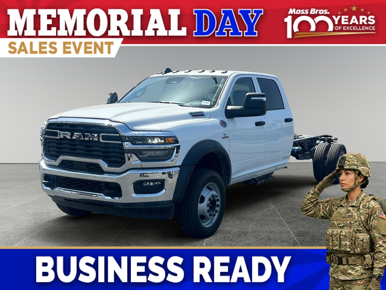 2025 RAM 5500 Tradesman 4X4 Crew Cab DRW 197" WB's photo