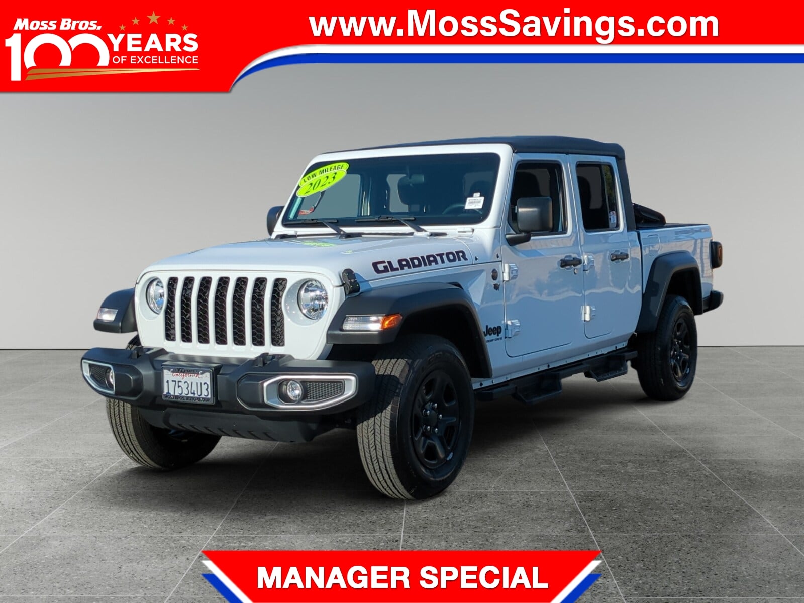 2023 Jeep Gladiator Truck Crew Cab 