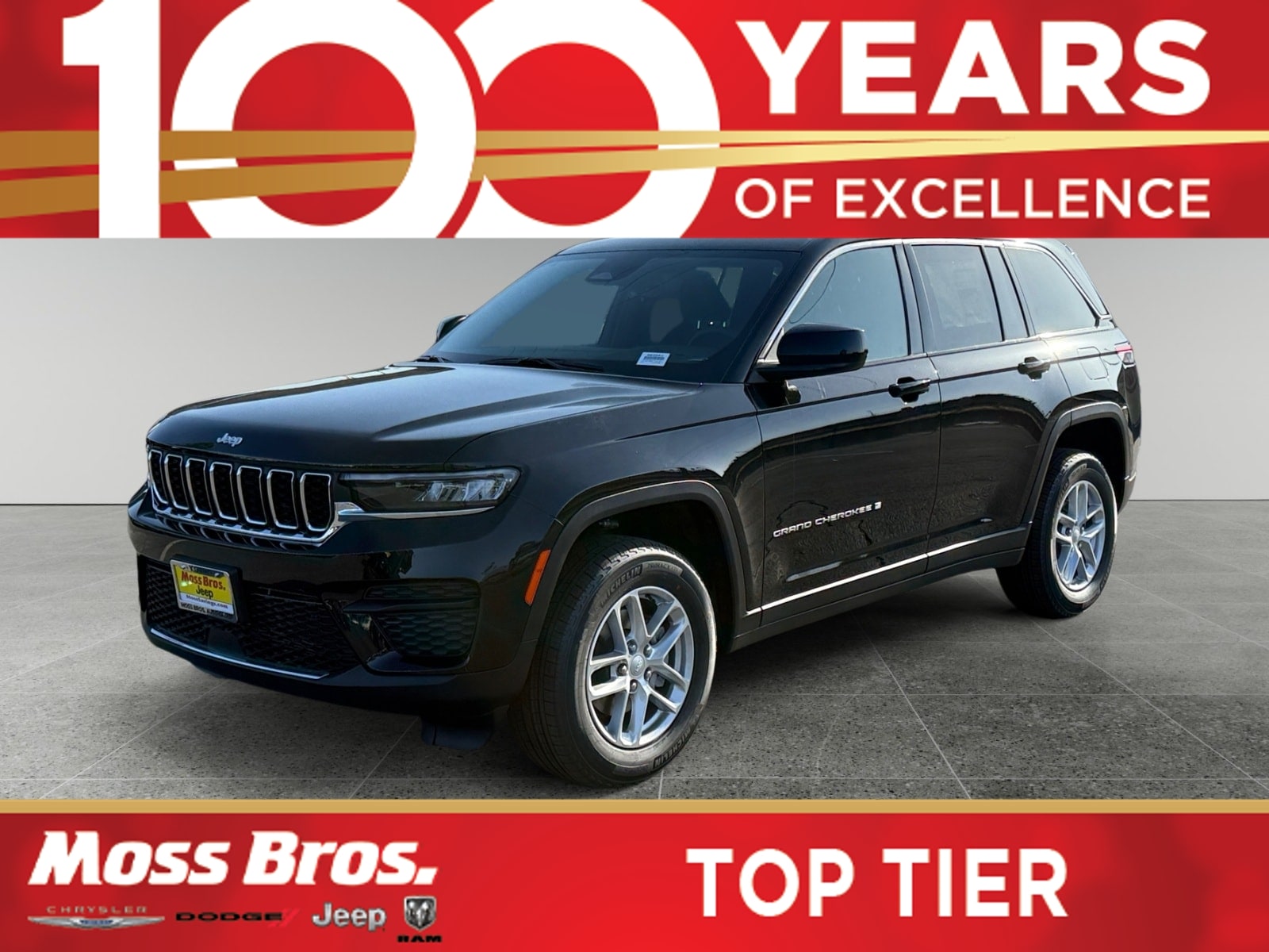 Diamond Black Crystal Pearlcoat 2026 Jeep Grand Cherokee SUV / Crossover Four-Wheel Drive Automatic