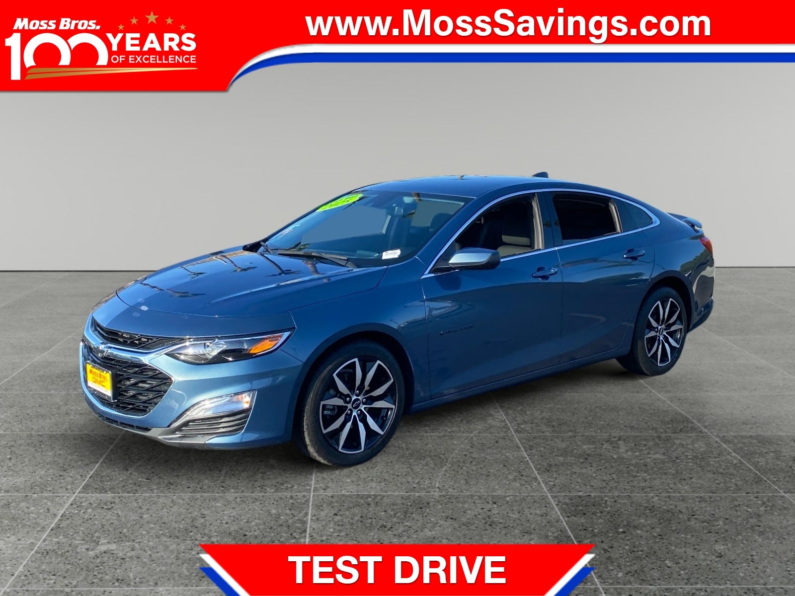 Lakeshore Blue 2025 Chevrolet Malibu Sedan Front-Wheel Drive Automatic