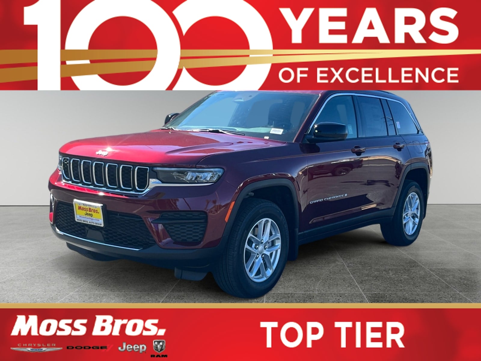 Velvet Red Pearlcoat 2026 Jeep Grand Cherokee SUV / Crossover 4X2 Automatic