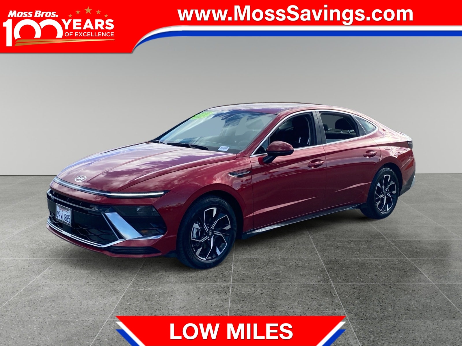 Ultimate red 2025 Hyundai Sonata SEL FWD Sedan Front-Wheel Drive Automatic