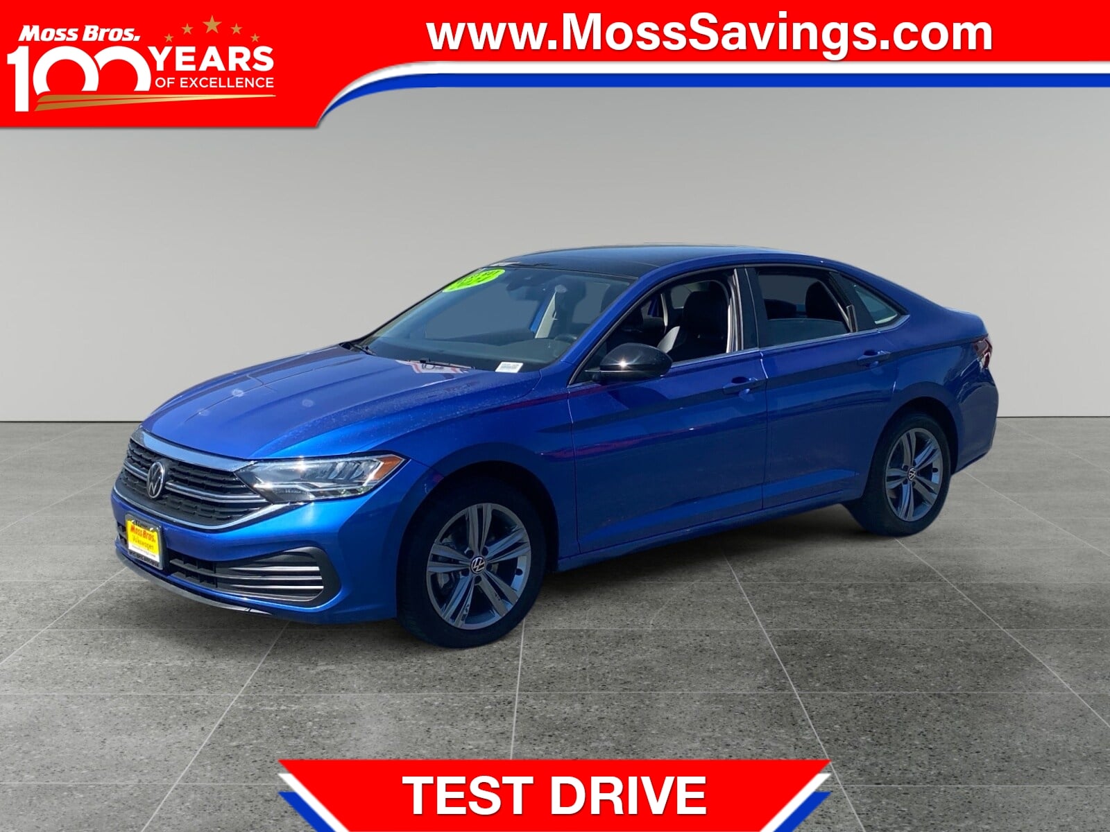 Rising Blue 2024 Volkswagen Jetta Sedan Front-Wheel Drive Automatic